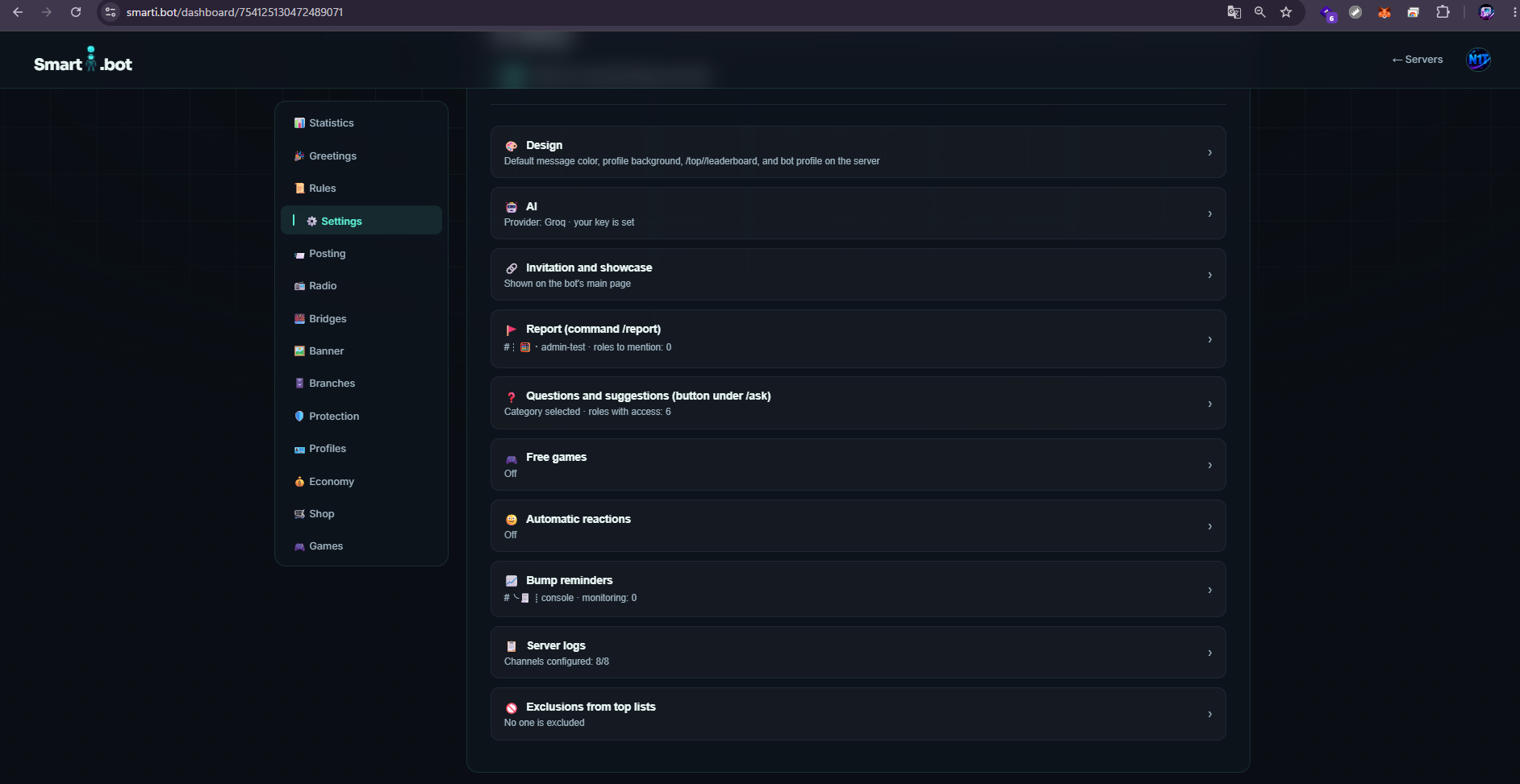 SMARTI.bot — screenshot 3