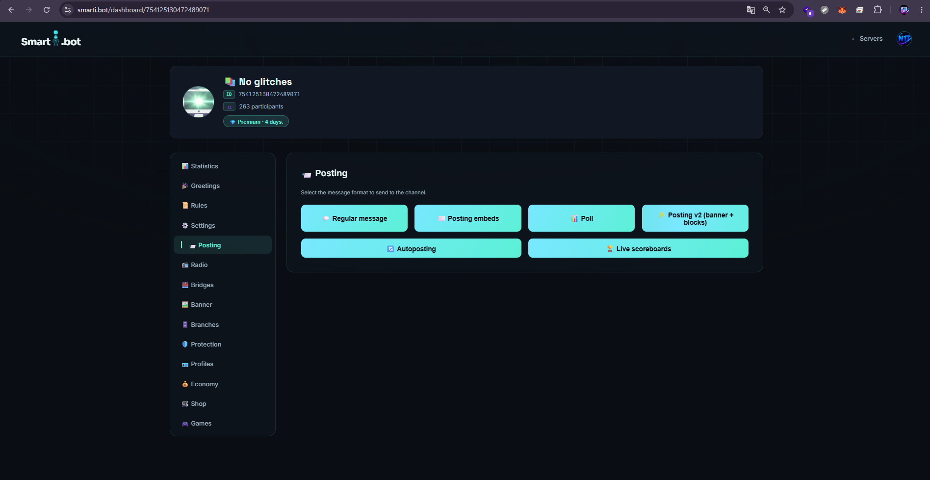 SMARTI.bot — screenshot 1